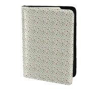 Atomic Stars Pattern Print 5.5 "passaporto elegante portafoglio documenti da viaggio custodia sicura per viaggiatori