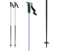 ATOMIC Unisex - Adulti REDSTER X Alpine Pole, Off White/Black/Teal, 110 cm