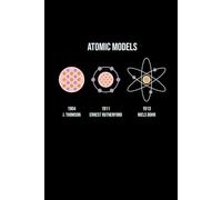 Atomic Visions: A Notebook of Scientific Discovery - Explore Thomson, Rutherford & Bohr’s Models: 120 Pages of Lined Paper for Physics Notes, Chemistry Diagrams, and STEM Creativity