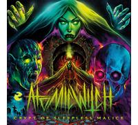 Atomic Witch Crypt of Sleepless Malice Transparent W/ Neon Green Clou (Vinyl LP)