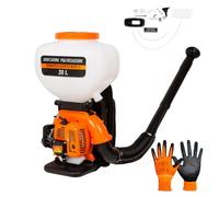 Atomizzatore a Spalla 43cc 3 Funzioni Soffiatore Polverizzatore Irroratore Serbatoio 20L per Disinfestazione Sanificazione Trattamenti Piante.