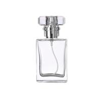 Atomizzatore Bottle in vetro trasparente, per 50 ml, Atomizzatore Profumo, Profumo Portatile Ricaricabile, Vaporizzatore Profumo, Porta Profumo da Borsetta per Profumo, Oli Essenziali, Fragranza