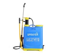 Atomizzatore da 20 litri Spruzzatore manuale ad alta pressione, Irrigatore for prato Zaino da giardino Nebulizzatori a compressione Spanditore for nebulizzatore d'acqua(16L)