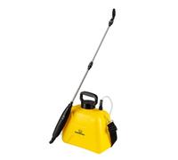 Atomizzatore Elettrico a Tracolla da 5 Litri, Batteria 2,5 Ah, Pressione 1-4 bar, Lancia Telescopica 56-78 cm, 2 Ugelli Inclusi