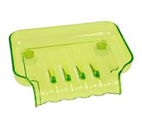 Atomizzatore Marca Fantasy Model SOAP Carrier "Cascata" con 2 ventose, plastica verde, 13 x 9 x 3 cm