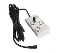 Atomizzatore per laghetto e giardino roccioso con ugelli regolabili, produzione di nebbia silenziosa per cortile paesaggio acquatico e giardino atmosferico (quattro teste)