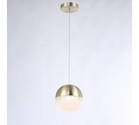 ATOMO, Lampada a sospensione, Cristallo Granulato, oro, LED 3000K 813LM 9,6W, ø 20 h 150cm