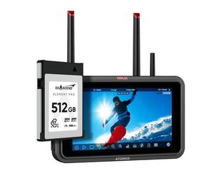 Atomos Ninja TX Element Pro Bundle Monitor/Registratore HDR + CFexpress 512GB