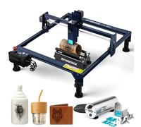 ATOMSTACK A10 PRO - Macchina per incisione laser da 10 W, taglio laser CNC 50 W, messa a fuoco laser 0,08 mm con R3 360° Rotray Roller multifunzione F30 30L/min Air Assist