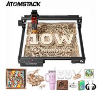 ATOMSTACK A10 Pro V2 Incisione Laser Legno Pelle Metallo Acrilico Stampante Laser CNC Intagliare Desktop Cutter 410*380mm Area di Incisore