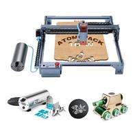 ATOMSTACK A10 V2 - Macchina per incisione laser con Air Assist, 10-12 W, ad alta potenza laser, incisione laser fai da te, controllo app, catena serbatoio, dimensioni di incisione 400 x 400 mm