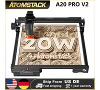 Atomstack A20 PRO V2 20W Macchina per incisione laser Taglio fai da te Utensili per legno CNC 455±5nm Macchina da taglio per incisore laser