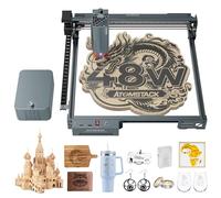 ATOMSTACK A40 Pro V2 Incisore Laser con Air Assist, Macchina per Taglio Laser a Potenza Selezionabile 20W/40W, 500mm/s Alta Velocità con Autofocus, 400x385mm per Legno, Metallo, Acrilico e Pelle