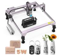 ATOMSTACK A5 P Series 5.5W Incisione Laser di 40W, Rotolo Laser R3 PRO 360°, Assistenza Aria F30 30L/min, Focus, Incisore Laser CNC da 40W