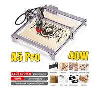 ATOMSTACK A5 Pro 40W Incisore laser Macchina da taglio per incisione fai-da-te per legno metallo 410x400mm Asse linea scala di precisione