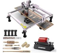 ATOMSTACK A5 PRO Macchina per incisione laser con rullo rotante laser R3, macchina da taglio laser da 40 W, punto compresso, incisore laser fai da te per legno, metallo, acrilico