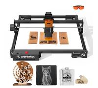ATOMSTACK A5 Pro V2 Incisione laser stampante laser potenziata da 5 W incisore laser, incisore ad alta precisione da 0,06 mm, superficie di incisione 410 x 380 mm per legno, metallo e acrilico