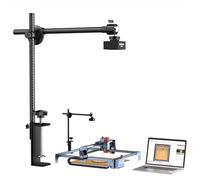 ATOMSTACK AC1 Lightburn Telecamera per incisione laser, 500 W pixel, con posizionamento preciso, fotografia time-lapse, obiettivo industriale grandangolare, adatta a tutte le marche