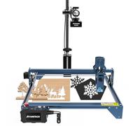 ATOMSTACK Macchina per incisione laser A10 Pro, 10 W, taglio laser CNC, 50 W, messa a fuoco laser 0,08 mm, ampia gamma 410 x 400 mm, con telecamera AC1 LightBurn per posizionamento di precisione