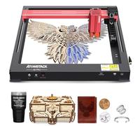 ATOMSTACK Macchina per incisione laser A6 Pro 6W, effetto 90W sicura per incisione laser a luce blu per legno 0,02 mm incisione laser ultra precisa e 600 mm/s, non è necessaria alcuna