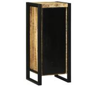 ATOMSTACK MAKER Armadietto da bagno in legno massello di mango 40x35x90 cm marrone - mobiletto sottopensile salvaspazio con 2 ripiani in legno & 1 anta, max 60 kg, per bagni moderni