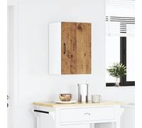 ATOMSTACK MAKER Armadietto da cucina sospeso effetto legno anticato (40 x 31 x 60 cm), armadio da parete in legno con 2 ante, portata 50 kg, per cucina, soggiorno e corridoio, serie Kalmar