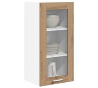 ATOMSTACK MAKER Armadietto pensile da cucina in rovere Artisan, 40 x 31 x 80 cm, 2 pezzi, montaggio a parete, con anta e cerniere, max 120 kg, per cucina moderna