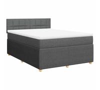 ATOMSTACK MAKER Letto a molle, 140 x 190 cm, con materasso a molle insacchettate e cuscino traspirante, tessuto in poliestere, struttura in legno di pino, per un sonno riposante