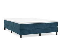 ATOMSTACK MAKER Letto a molle, 140 x 200 cm, rivestimento in velluto, materasso a molle insacchettate di media durezza, doghe in compensato, con topper, per chi dorme sulla schiena e sulla pancia