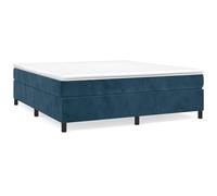 ATOMSTACK MAKER Letto a molle, 160 x 200 cm, rivestimento in velluto, materasso a molle insacchettate di media durezza, doghe in compensato, con topper, ideale per chi dorme sulla schiena e sulla