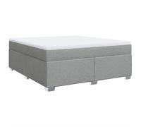 ATOMSTACK MAKER Letto a molle, 180 x 200 cm, con materasso a molle insacchettate e cuscino traspirante, rivestimento in poliestere, robusto telaio in legno di pino, altezza 20 cm, per un sonno