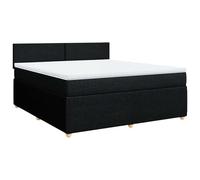 ATOMSTACK MAKER Letto a molle, 180 x 200 cm, con materasso a molle insacchettate e cuscino traspirante, tessuto in poliestere, struttura in legno di pino massiccio, altezza 20 cm, per un sonno