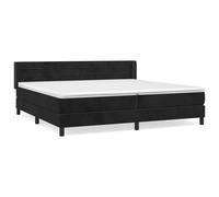 ATOMSTACK MAKER Letto a molle, 200 x 200 cm, con materasso a molle insacchettate e rivestimento in velluto delicato sulla pelle, rigidità media, testiera regolabile in altezza, topper incluso, colore