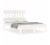 ATOMSTACK MAKER Letto in legno massello di pino bianco, 120 x 200 cm, struttura robusta con supporto a doghe in compensato, altezza inferiore di 21 cm, ideale per camere da letto e ragazzi (montaggio
