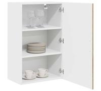 ATOMSTACK MAKER Mobile da cucina da parete in rovere Sonoma, 50 x 31 x 80 cm, mobile sospeso in legno con molto spazio per pentole, padelle e utensili da cucina, soluzione da cucina moderna e robusta