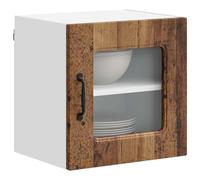 ATOMSTACK MAKER Mobile da cucina in legno anticato, 40 x 31 x 40 cm, mobile da parete in legno dal design moderno, spazioso e robusto (portata 60 kg), per cucine moderne e tradizionali