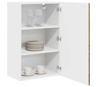 ATOMSTACK MAKER Mobile da cucina in legno anticato, 50 x 31 x 80 cm, pensile in legno con ampio spazio portaoggetti, design moderno per cucine moderne e tradizionali (montaggio richiesto)
