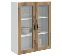 ATOMSTACK MAKER Mobile da cucina in rovere Artisan, 80 x 31 x 100 cm, moderno armadio da parete in legno con linee pulite, portata 60 kg e molto spazio per la cucina moderna