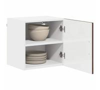 ATOMSTACK MAKER Mobile da cucina marrone effetto rovere 40 x 31 x 40 cm - Spazioso mobile da parete in legno per cucina moderna, facile da montare, carico massimo 60 kg (serie Kalmar)