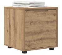 ATOMSTACK MAKER Mobiletto da bagno con cassetto, rovere Artisan, 40,5 x 40 x 44 cm, in legno, regolabile in altezza, per bagno minimalista e moderno, accessori di montaggio inclusi