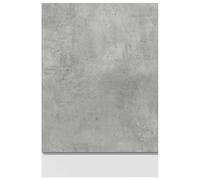 ATOMSTACK MAKER Pannello frontale per lavastoviglie Lyon, grigio cemento, 45 x 67 cm, materiale in legno per l'integrazione di mobili, robusto, resistente all'umidità e facile da pulire