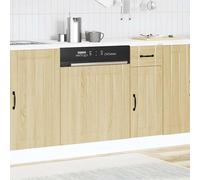 ATOMSTACK MAKER Pannello per lavastoviglie in legno (rovere Sonoma), 60 x 67 cm, compatibile con lavastoviglie standard, robusto, resistente all'umidità, facile da pulire, serie Lucca