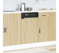 ATOMSTACK MAKER Pannello Porto per lavastoviglie in rovere Sonoma, 45 x 1,5 x 67 cm, piastra frontale in legno per proteggere e rifinire le lavastoviglie, design senza tempo per cucine moderne