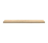 ATOMSTACK MAKER Set di 12 gradini per scale in rovere massiccio non trattato (120 x 25 x 2 cm), per scale interne, davanzali e scaffali, design rustico in legno naturale, venature individuali