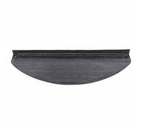 ATOMSTACK MAKER Tappetini autoadesivi per gradini, in feltro agugliato, 65 x 22,5 cm, antiscivolo e fonoassorbente, per scale in legno e cemento, per interni, set da 10 pezzi, colore nero