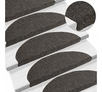ATOMSTACK MAKER Tappetini per gradini autoadesivi in polipropilene, antiscivolo, riducono il rumore, per scale in legno e cemento, resistenti all'abrasione, lavabili in lavatrice, 65 x 21 cm, 30 pezzi