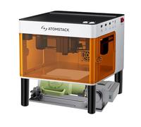 ATOMSTACK P1 Enclosed 5W Macchina per incisione laser con mandrino a rulli R8 Pro, tagliatrice laser portatile per la lavorazione del legno, mini incisore laser con libreria di progettazione APP