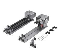 ATOMSTACK R8 Pro Rotary Laser Multi Rullo Rotativo Dotato di artiglio trapezoidale a L artiglio esagonale può intagliare oggetti irregolari compatibile con P1 A5 A10 A20 A30 A40
