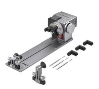 ATOMSTACK R8 Rullo rotante multi-laser dotato di artiglio a forma di L, artiglio trapezoidale, artiglio esagonale, può intagliare oggetti irregolari, compatibile con P1 A5 A10 A20 A30 A40 Pro K60