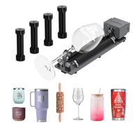 ATOMSTACK Rullo rotante laser R6 Incisore laser multifunzione compatibile con ATOMSTACK Laser Engraver Roller Rotator Y asse Y modulo di incisione rotante per oggetti cilindrici bottiglie tazze